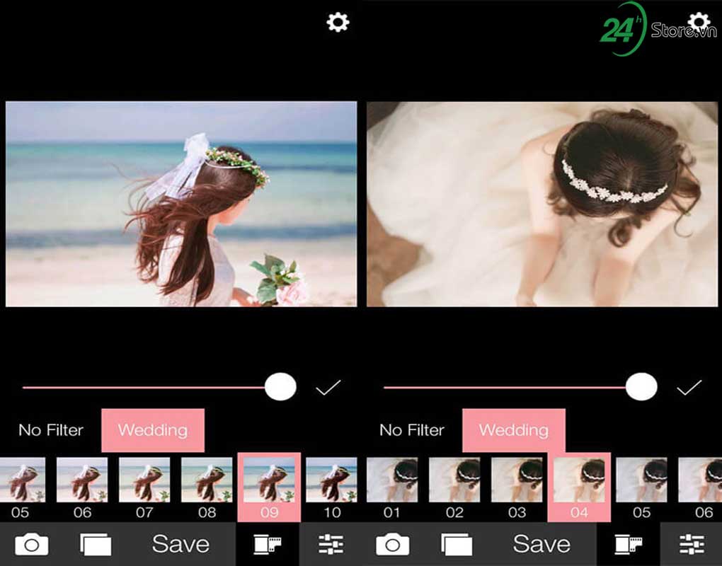 5 app chinh mau film dep lung linh