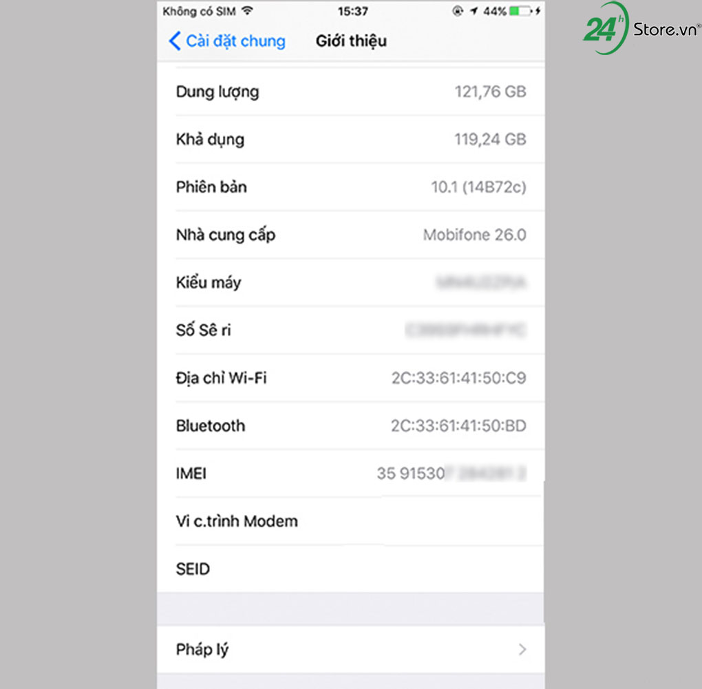 kiem tra iphone 7 cu voi thao tac cuc ki don gian anh 7