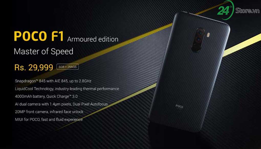cấu hình của poco f1