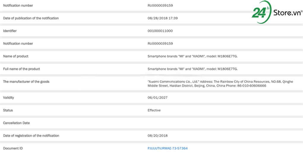 xiaomi redmi note 6 va note 6 pro sap ra mat 3