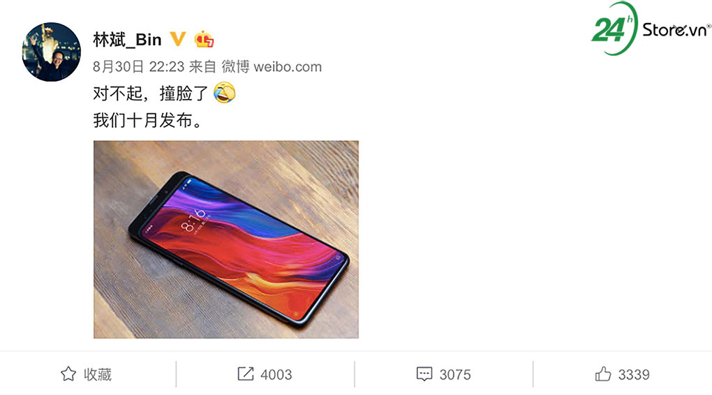 xiaomi mi mix 3 se trinh lang vao thang 10 