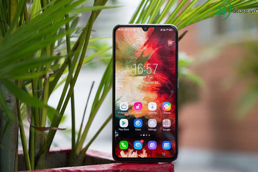 vivo v11 pro chinh thuc ra mat: tai tho, camera kep, cam bien van tay duoi man hinh 6