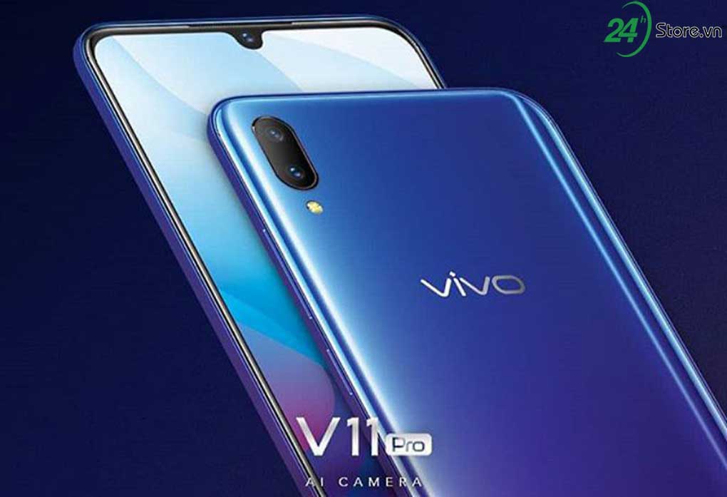 vivo v11 pro chinh thuc ra mat: tai tho, camera kep, cam bien van tay duoi man hinh 4
