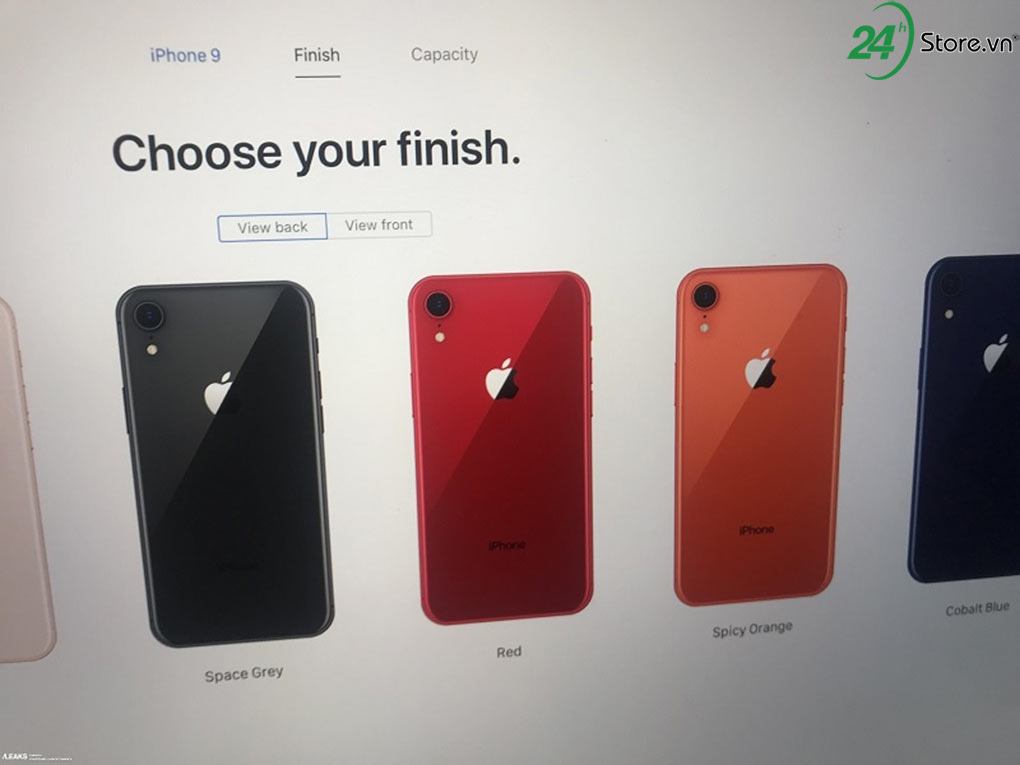iphone 9 chinh thuc len ke tren trang web ban hang cua apple 1