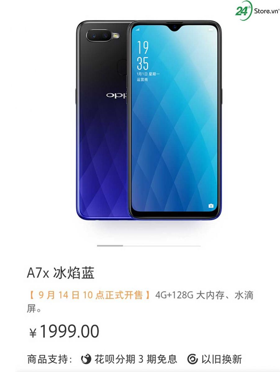 oppo a7x smartphone tam trung gia re duoi 7 trieu