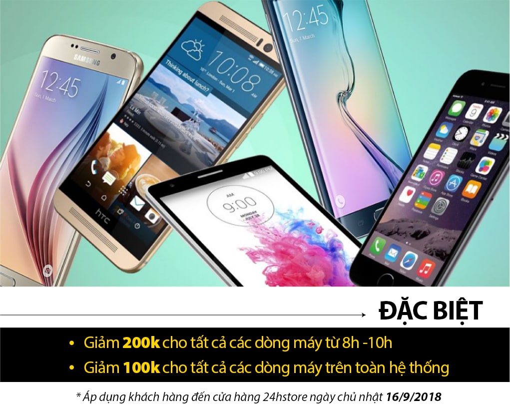 ưu đãi đặc biệt tại 24hstore