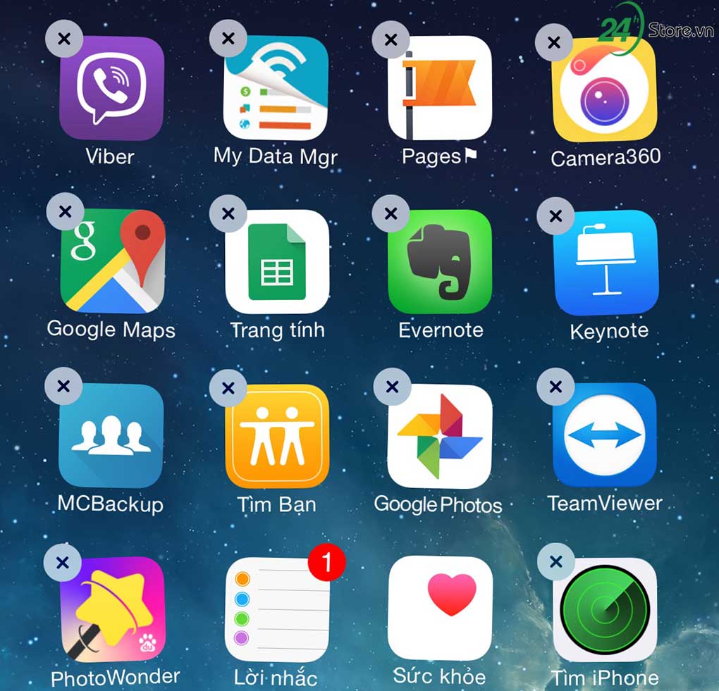 xoa hoan toan ung dung chi la chuyen nho voi ios 12