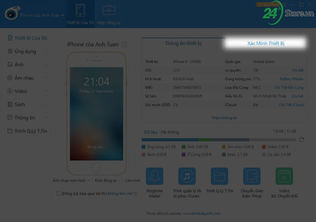 2 ung dung kiem tra iphone co bi thay the linh kien hay khong 4