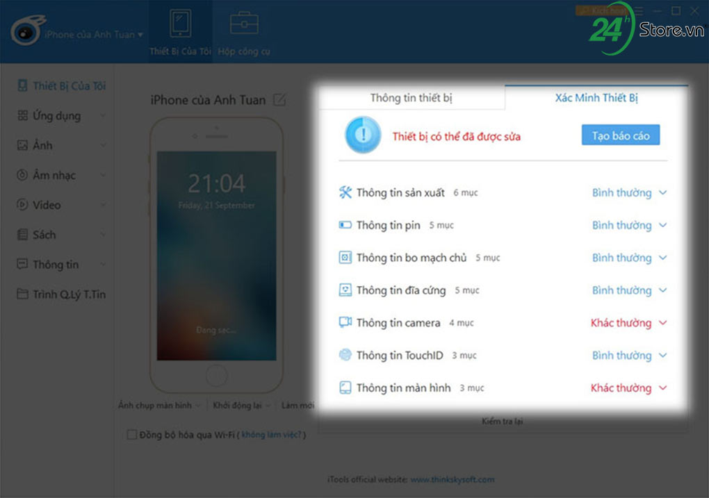 2 ung dung kiem tra iphone co bi thay the linh kien hay khong 5