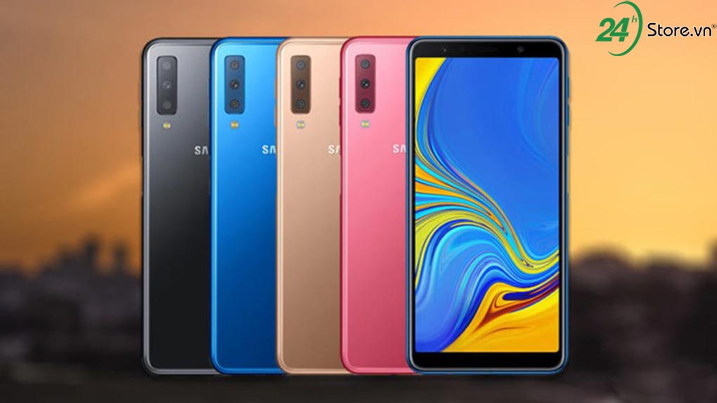 cach hoat dong cua bo ba camera tren galaxy a7 (2018)