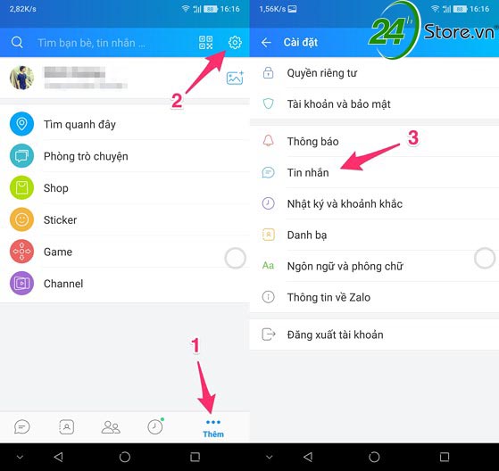 Các bước lưu tin nhắn tự động trên Zalo cực nhanh: huong dan cach khoi phuc tin nhan tren zalo nhanh chong hinh 1