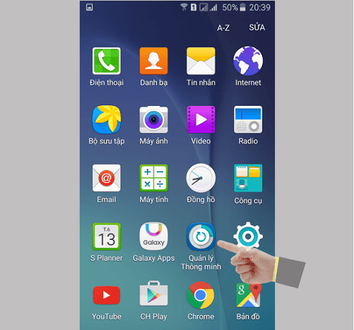 quan ly thong minh samsung