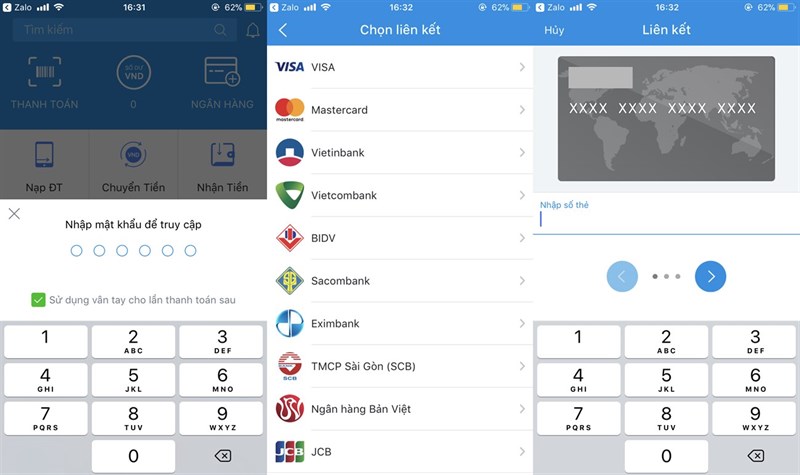 huong dan cai va lien ket the ngan hang vao zalopay nhanh chong hinh 4