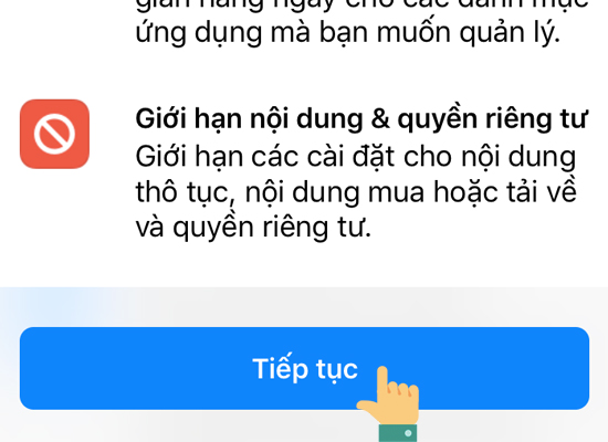 kiem soat thoi gian su dung iphone cua con cai tren ios hinh 4
