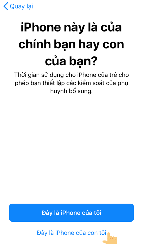 kiem soat thoi gian su dung iphone cua con cai tren ios hinh 5