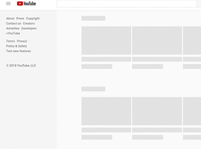 youtube sập toàn cầu