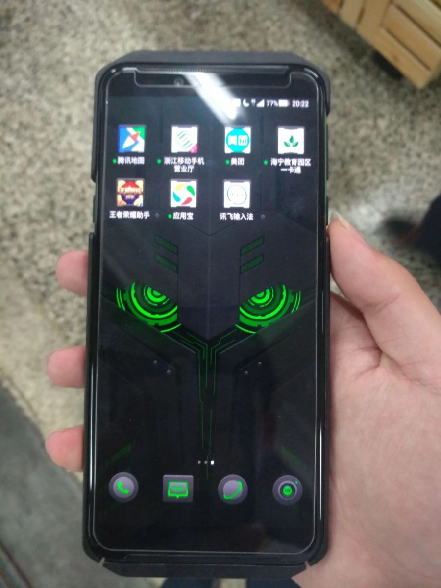 trên tay xiaomi black shark 2