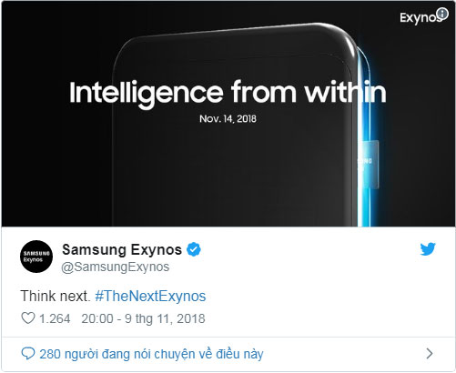 chip exynos 9820 danh cho galaxy s10 ra mat vao ngay 14/11