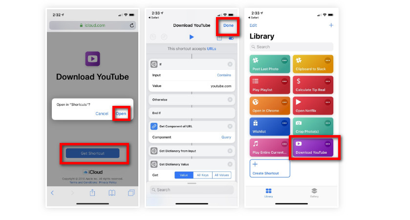 lam the nao de tai video youtube bang tro ly ao siri tren ios 12 hinh 3