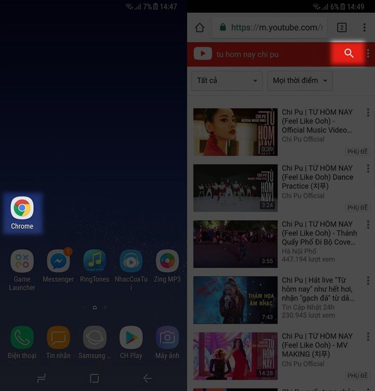 tat man hinh youtube van nghe duoc nhac
