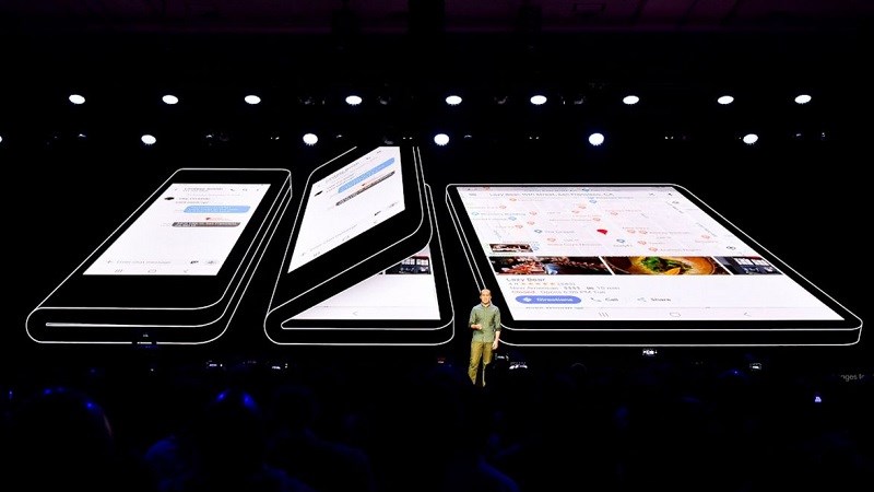 samrtphone man hinh gap cua samsung se co giat dat do len den 41 trieu