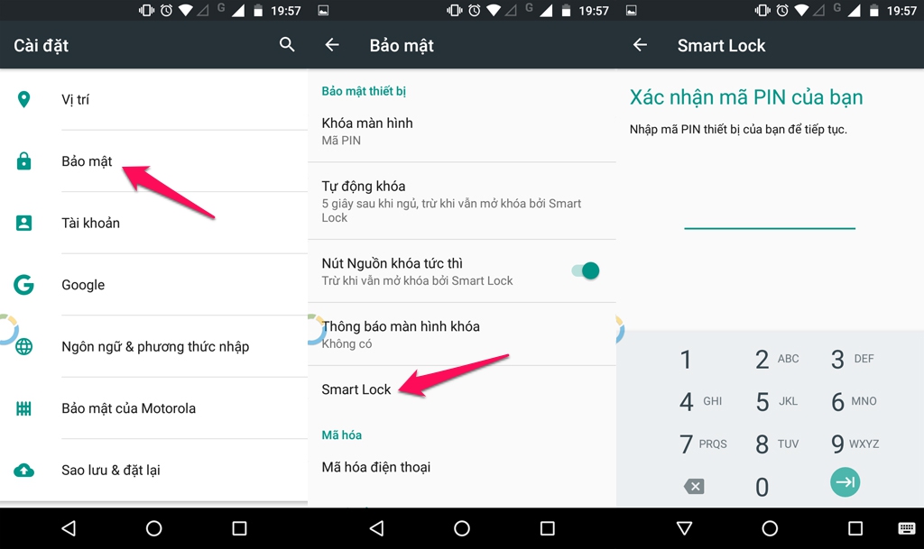 mo khoa dien thoai cuc de voi smart lock