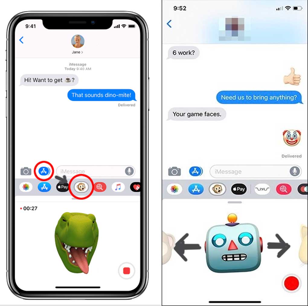Animoji trên iPhone