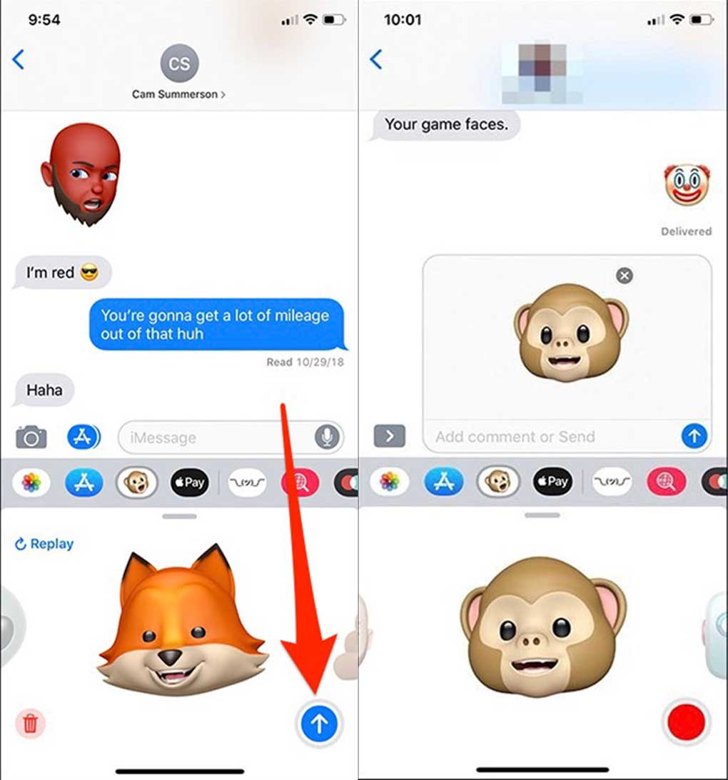 Animoji trên iPhone