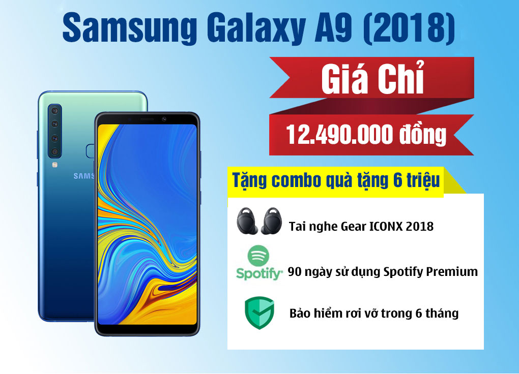 dat truoc samsung galaxy a9 (2018)