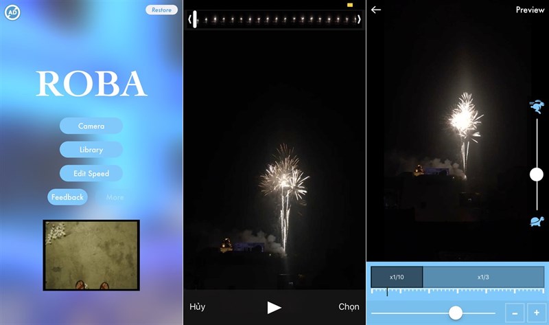 tao video dau nguoc tren dien thoai