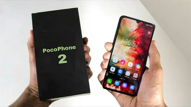 xiaomi pocophone f2 so huu man hinh giot nuoc thoi thuong