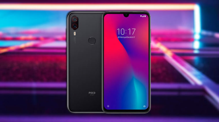 xiaomi pocophone f2 so huu man hinh giot nuoc thoi thuong