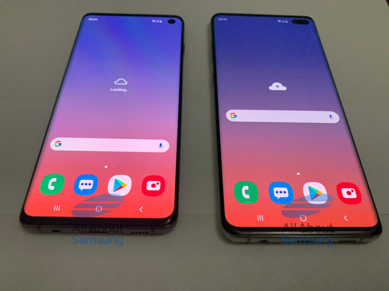 lo dien man hinh lo cua bo doi samsung galaxy s10