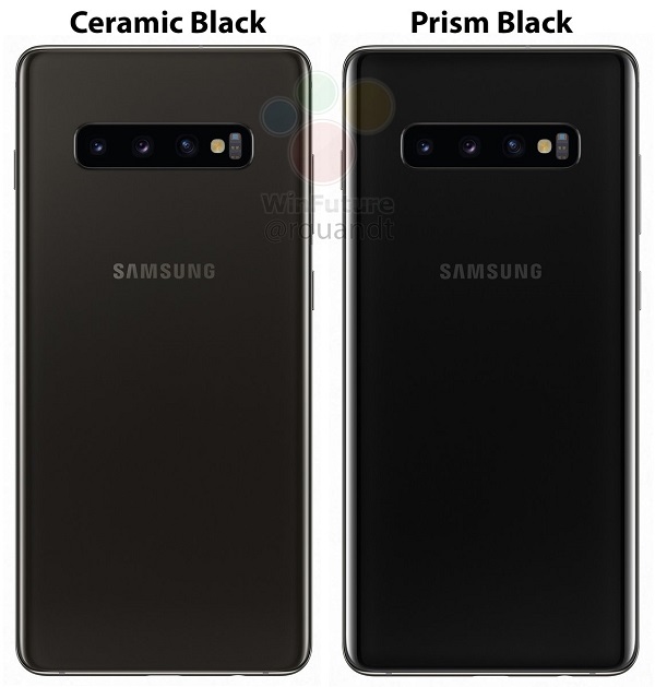 samsung galaxy s10 plus vỏ gốm đen