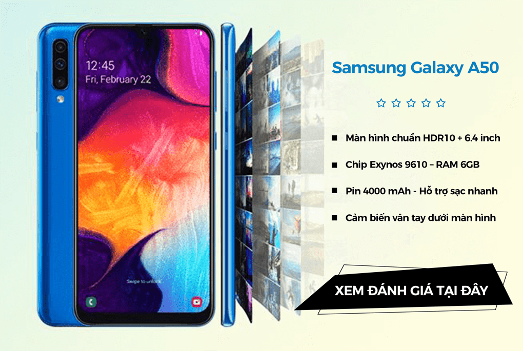 Đặt trước Samsung Galaxy A50 Chính hãng tại 24hstore dat truoc galaxy a50