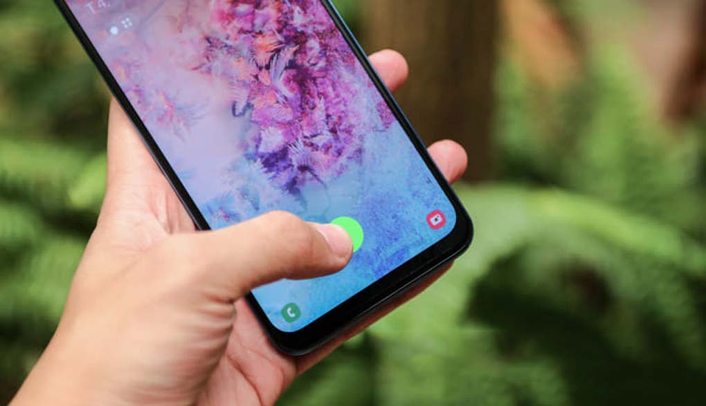 a50 được trang bị cảm ứng dưới màn hình