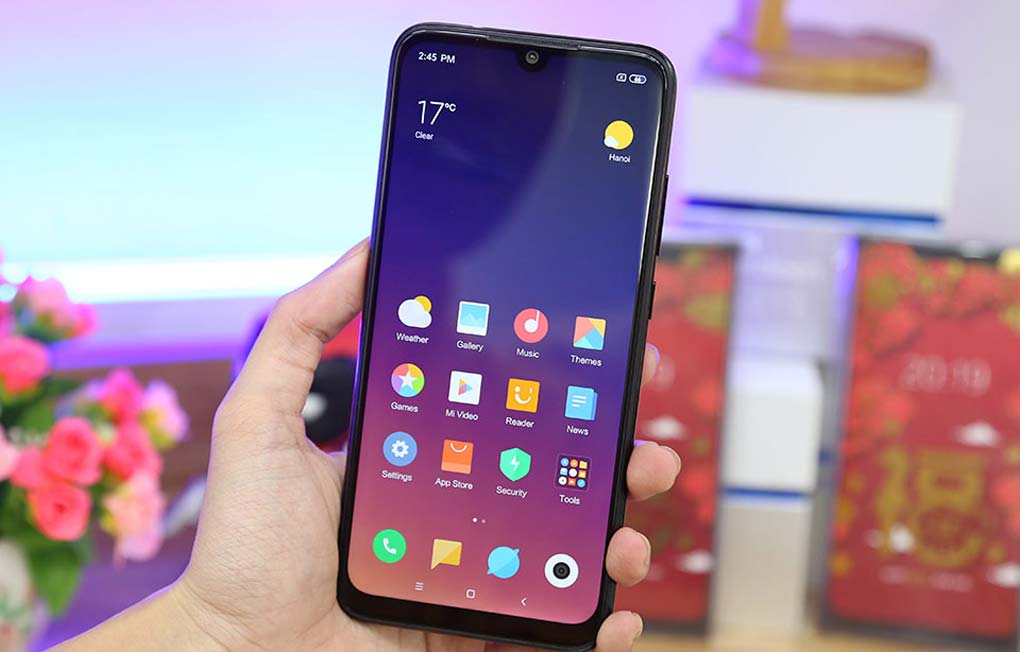 trên tay redmi 7