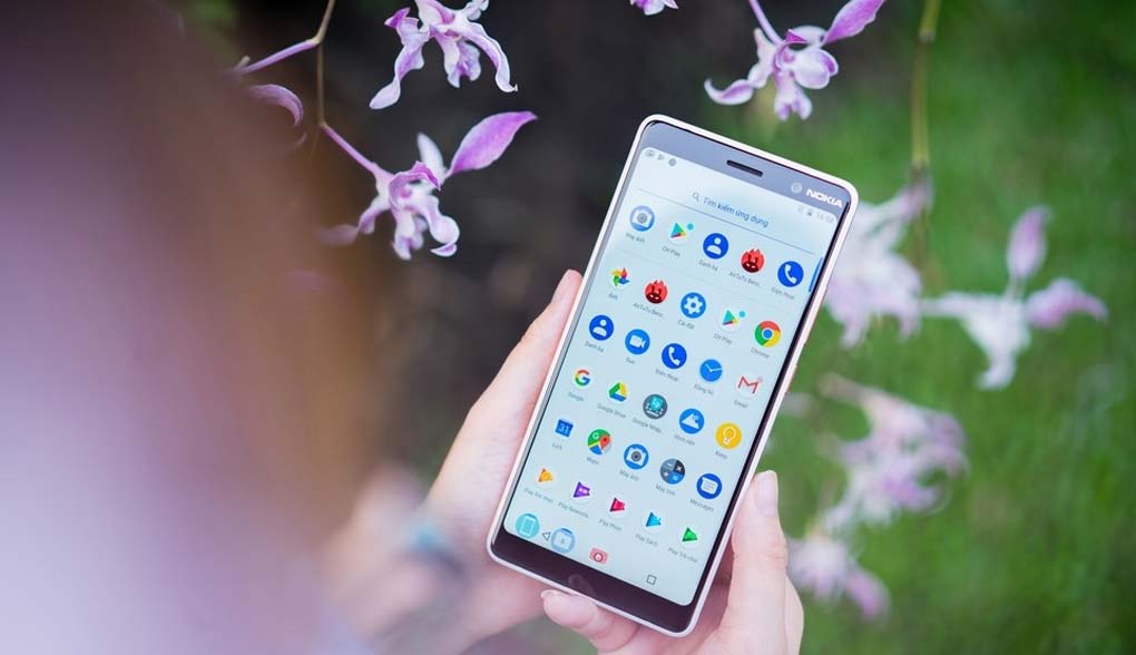 giao diện nokia 7 plus