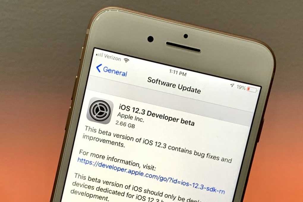 iOS 12.3 Beta 