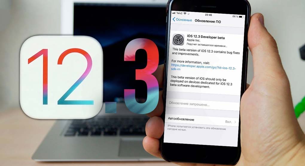 iOS 12.3 Beta cho nhà phát triển