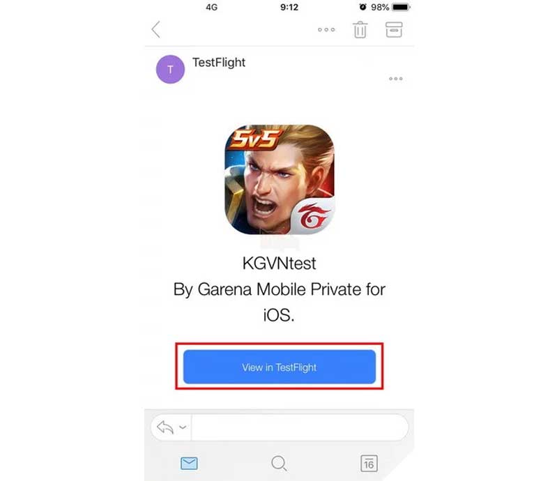 Hướng dẫn 100% thành công tải máy chủ thử nghiệm Liên Quân Mobile trên iOS hình 2