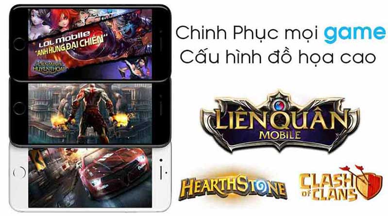 iphone 7 plus có cấu hình đủ sức chiến mọi thể loại game