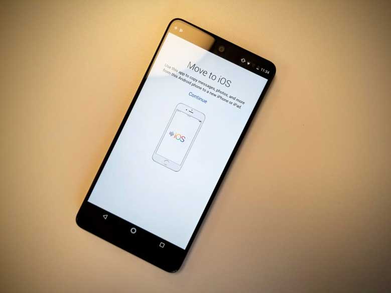 6 bước chuyển dữ liệu từ Android sang iPhone