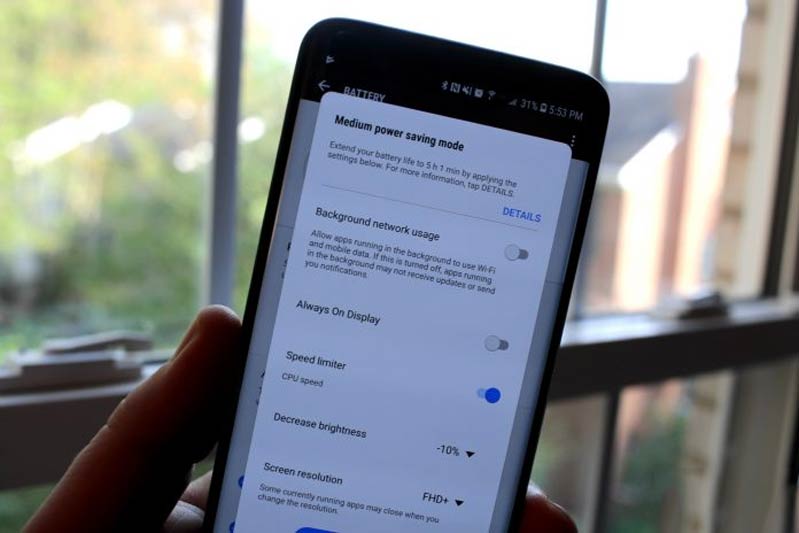 Tận dụng chế độ tiết kiệm pin TOP 9 cách tăng tuổi thọ pin của Samsung Galaxy S9/S9 Plus hình 5