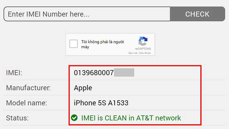 Cách kiểm tra nhà mạng iPhone Lock 6 Tại thị trường Mỹ