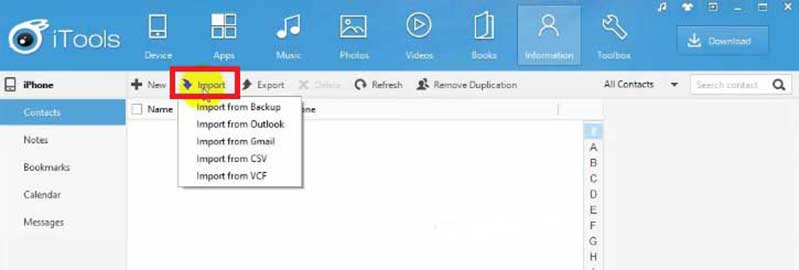 Sao chép dữ liệu vào thiết bị