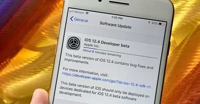 iOS 12.4 Developer Beta bất ngờ được phát hành trước cả Apple Card hình 1