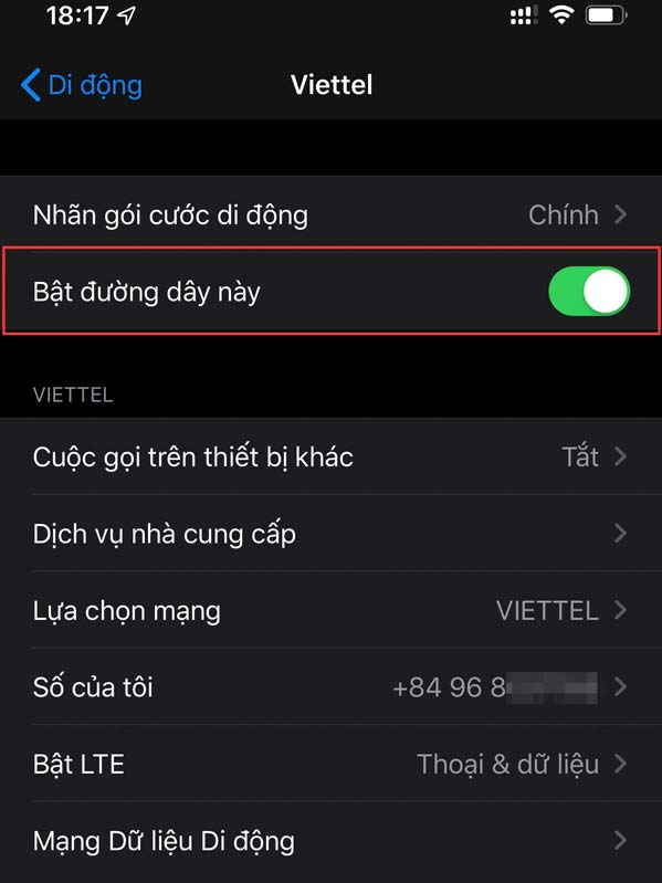 Những thay đổi thú vị cho trình quản lý 2 Sim iPhone ở phiên bản iOS 13 quản lý 2 Sim iPhone ở phiên bản iOS 13