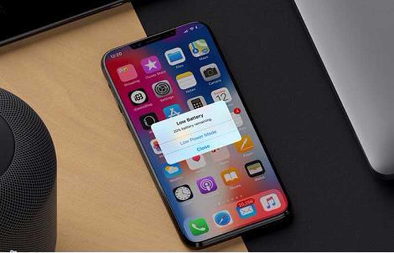 Chế độ tiết kiệm pin trên iPhone X Chế độ tiết kiệm pin