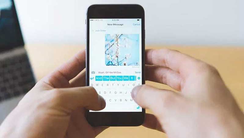 Dùng 3D Touch để bôi đen lựa chọn văn bản